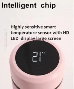 Slimme Thermosfles Met LCD Temperatuur Display - Curver Isolatiefles 0,5 Liter - Dubbelwandige Thermosfles - Thermosbeker - Isoleerfles - Thermoskan - Travel Mug - Bidon Drinkfles - Koffiebeker - Drinkflessen - RVS - Smart Thermos - Metaal -Keukengerei Verkoop 1005x1200 1