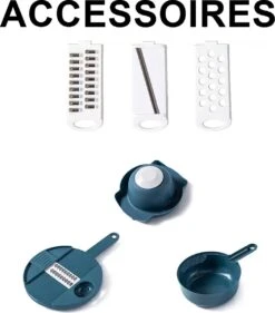 KitchenPrince Multifunctionele Groentesnijder - Mandoline Slicer Dicer - Groentesnijder - Uiensnijder - Fruitsnijder - Keukensnijder - Persen - Mandoline Keukensnijder - Fruitperser - Appelsnijder - Rasp -Keukengerei Verkoop 1054x1200 1