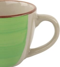 Orange85 Espresso Kopjes - Koffie - Set Van 6 - Meerdere Kleuren - 100 Ml - Aardewerk - Glazen - Met Oor - Koffiekopjes -Keukengerei Verkoop 1079x1200