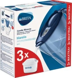 BRITA - Waterfilterkan Marella Cool - Blauw - 2,4L + 3 MAXTRA+ Waterfilterpatronen -Keukengerei Verkoop 1114x1200 2