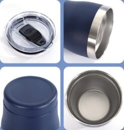 FLASKE Koffiebeker Coffee Cup - Night - 250ml - RVS Koffiebeker To Go Van 250ML -Keukengerei Verkoop 1138x1200 4