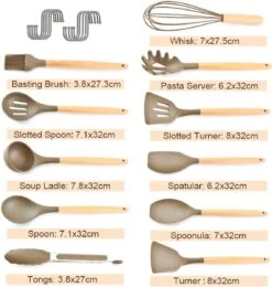 Merkloos Keukenset Kookgerei - Keukengerei Set - 13-delig - Able & Borret -Keukengerei Verkoop 1139x1200 2