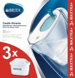 BRITA - Waterfilterkan Style Cool - Blauw - 2,4L + 3 MAXTRA+ Waterfilterpatronen -Keukengerei Verkoop 1156x1200 5