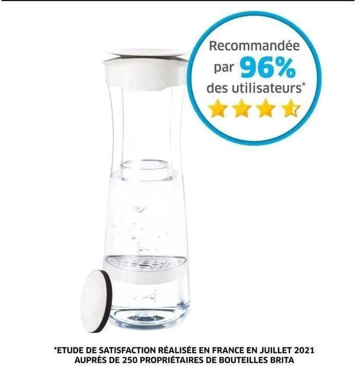BRITA - Fill&Serve Waterfilterkaraf - 1,3L - Wit Grafiet - Inclusief 1 MicroDisc Waterfilter 18 BRITA - Fill&Serve Waterfilterkaraf - 1,3L - Wit Grafiet - Inclusief 1 MicroDisc Waterfilter - Afbeelding 18