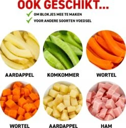 Merkloos Frietsnijder - Patatsnijder - Groentesnijder - Roestvrijstalen Snijrooster - Raspen, Schillers & Snijders - Rood -Keukengerei Verkoop 1184x1200 1