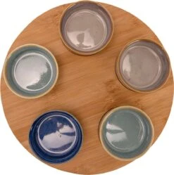 Cosy & Trendy Serveerplank Bamboe Dia 25 Cm Met 5x Luxe Hapjes/saus/tapas Schaaltjes 6 Cosy & Trendy Serveerplank Bamboe Dia 25 Cm Met 5x Luxe Hapjes/saus/tapas Schaaltjes -Keukengerei Verkoop 1191x1200 8