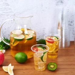 Bio Plastic Bekers - 140 Stuk(s) - 250 Ml - Transparant - Cups - Plastic Glazen - Kerst Servies 5 Bio Plastic Bekers - 140 Stuk(s) - 250 Ml - Transparant - Cups - Plastic Glazen - Kerst Servies -Keukengerei Verkoop 1198x1200 20