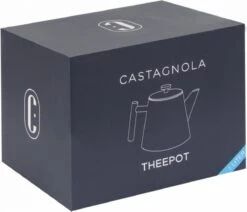 Castagnola Theepot Met Filter – Theekan – Theepot Dubbelwandig – Theepot Roestvrijstaal – Hoogwaardig RVS – 1 Liter – 5 Kopjes Thee – Zwart -Keukengerei Verkoop 1200x1028