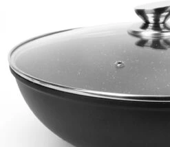 Swiss Pro+ - Marmeren Wokpan - Ø 30 Cm - Geschikt Voor Alle Warmtebronnen -Keukengerei Verkoop 1200x1038