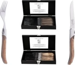Laguiole Style De Vie Vorken Luxury Line - 6-delig - Olijfhout -Keukengerei Verkoop 1200x1040