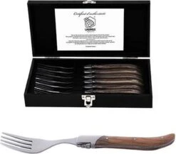 Laguiole Style De Vie Vorken Luxury Line - 6-delig - Olijfhout -Keukengerei Verkoop 1200x1052