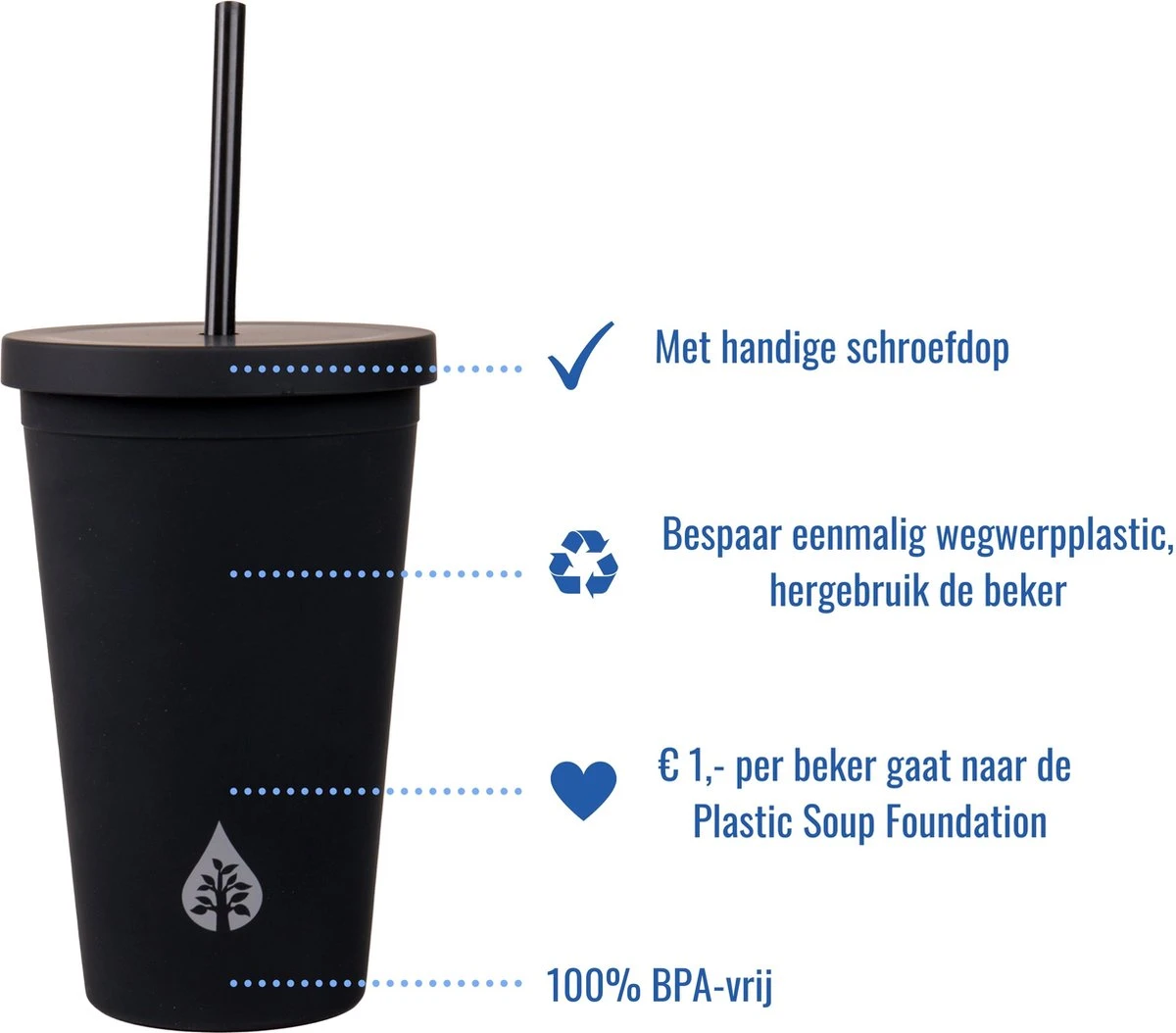 Beker Met Rietje En Deksel Starbucks Milkshake Beker Voor Take Away – Herbruikbare Plastic Drinkbeker Geel 500ml - VANN 3 Beker Met Rietje En Deksel Starbucks Milkshake Beker Voor Take Away – Herbruikbare Plastic Drinkbeker Geel 500ml - VANN - Afbeelding 3