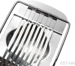 ESTARK Professionele Kwalitatieve Eiersnijder - Egg Slicer - Metalen Snijdraden - Eiersnijder - Metalen Houder - Stalen Eisnijder - Eisnijder - Ei-snijder - Ei Snijder RVS -Keukengerei Verkoop 1200x1057 3
