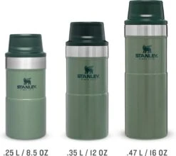 Stanley The Trigger-Action Travel Mug 0,25L - Thermosfles - Hammertone Green -Keukengerei Verkoop 1200x1070 1