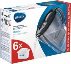 BRITA - Waterfilterkan Marella Cool - Grafiet - 2,4L + 6 MAXTRA+ Waterfilterpatronen -Keukengerei Verkoop 1200x1082 2
