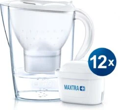 BRITA - Waterfilterkan Marella Cool - Wit - 2,4L + 12 MAXTRA+ Waterfilterpatronen -Keukengerei Verkoop 1200x1087 3