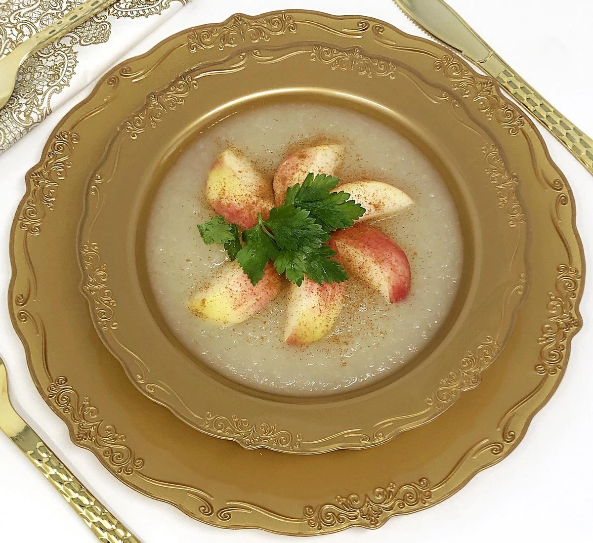 Casual - Servies Set, Goud 40Stuks 1 Casual - Servies Set, Goud 40Stuks