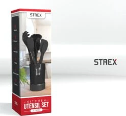 Strex Keukengerei Set Met Houder 15 Delig - Hittebestendig / BPA Vrij / Siliconen - Keuken Gerei -Keukengerei Verkoop 1200x1101 3
