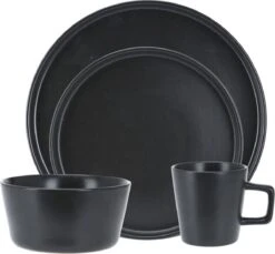 Homecookingchef Serviesset - Mat Zwart - 16-delig - Sterk Aardewerk 13 Homecookingchef Serviesset - Mat Zwart - 16-delig - Sterk Aardewerk -Keukengerei Verkoop 1200x1111 7