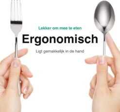 Vivid Green Bestekset (36-delig) - Bestek Set 6 Persoons - Lepels, Messen, Vorken En Steakmessen - Vaatwasserbestendig - RVS -Keukengerei Verkoop 1200x1120