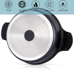 Tajine Agadir Inductie Arabisch Design Non-stick Shining Black -Keukengerei Verkoop 1200x1145 1