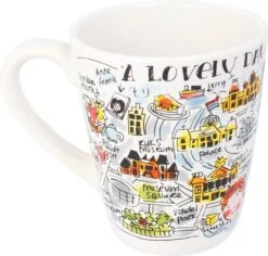 Blond Amsterdam City Amsterdam Mok - 350 Ml -Keukengerei Verkoop 1200x1145 4