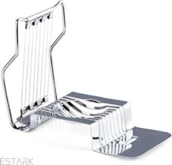 ESTARK Professionele Kwalitatieve Eiersnijder - Egg Slicer - Metalen Snijdraden - Eiersnijder - Metalen Houder - Stalen Eisnijder - Eisnijder - Ei-snijder - Ei Snijder RVS -Keukengerei Verkoop 1200x1152 3