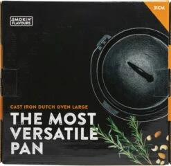 Merkloos Dutch Oven Medium Smokin' Flavours -Keukengerei Verkoop 1200x1166 1