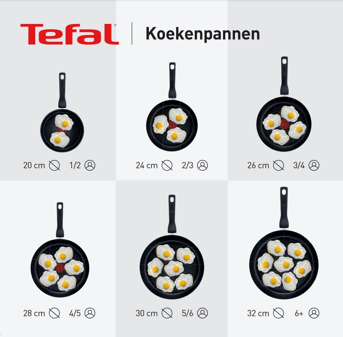 Tefal Brut Koekenpan - Ø 30 Cm 6 Tefal Brut Koekenpan - Ø 30 Cm - Afbeelding 6