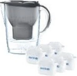 BRITA - Waterfilterkan Marella Cool - Grafiet - 2,4L + 6 MAXTRA+ Waterfilterpatronen -Keukengerei Verkoop 1200x1183 4