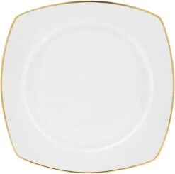 Karaca Adelia -24 Delig-voor 6 Personen -porselein -gouden Half Vierkant Serviesset-goud&wit -Keukengerei Verkoop 1200x1188 4