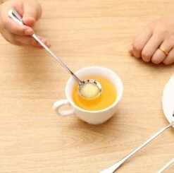 Merkloos Set Van 6 Lange Ronde Lepels - Latte Macchiato - Dessertlepels - 18,5cm - Sorbetlepels - IJslepels - Theelepels - Zilver -Keukengerei Verkoop 1200x1191 2