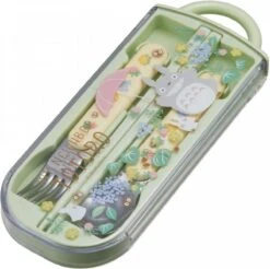 STUDIO GHIBLI - My Neighbor Totoro - Chopstick Spoon And Fork Set -Keukengerei Verkoop 1200x1193 1