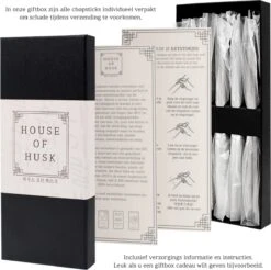 House Of Husk Chopsticks Set - Koreaanse Eetstokjes - Vaatwasserbestendig - RVS - 5 Paar - Zilver -Keukengerei Verkoop 1200x1195
