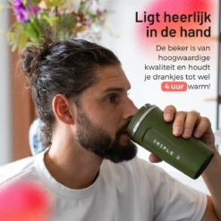 Triple J® Koffiebeker To Go - Thermosbeker - BPA & Lekvrij - 510ml - Groen -Keukengerei Verkoop 1200x1200 1166