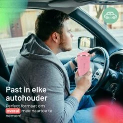 Triple J® Koffiebeker To Go - Thermosbeker - BPA & Lekvrij - 510ml - Roze -Keukengerei Verkoop 1200x1200 1182