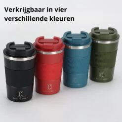 Castagnola Design RVS Koffiebeker To Go - Blauw - 380ml - Thermosbeker - Theebeker -Keukengerei Verkoop 1200x1200 1209