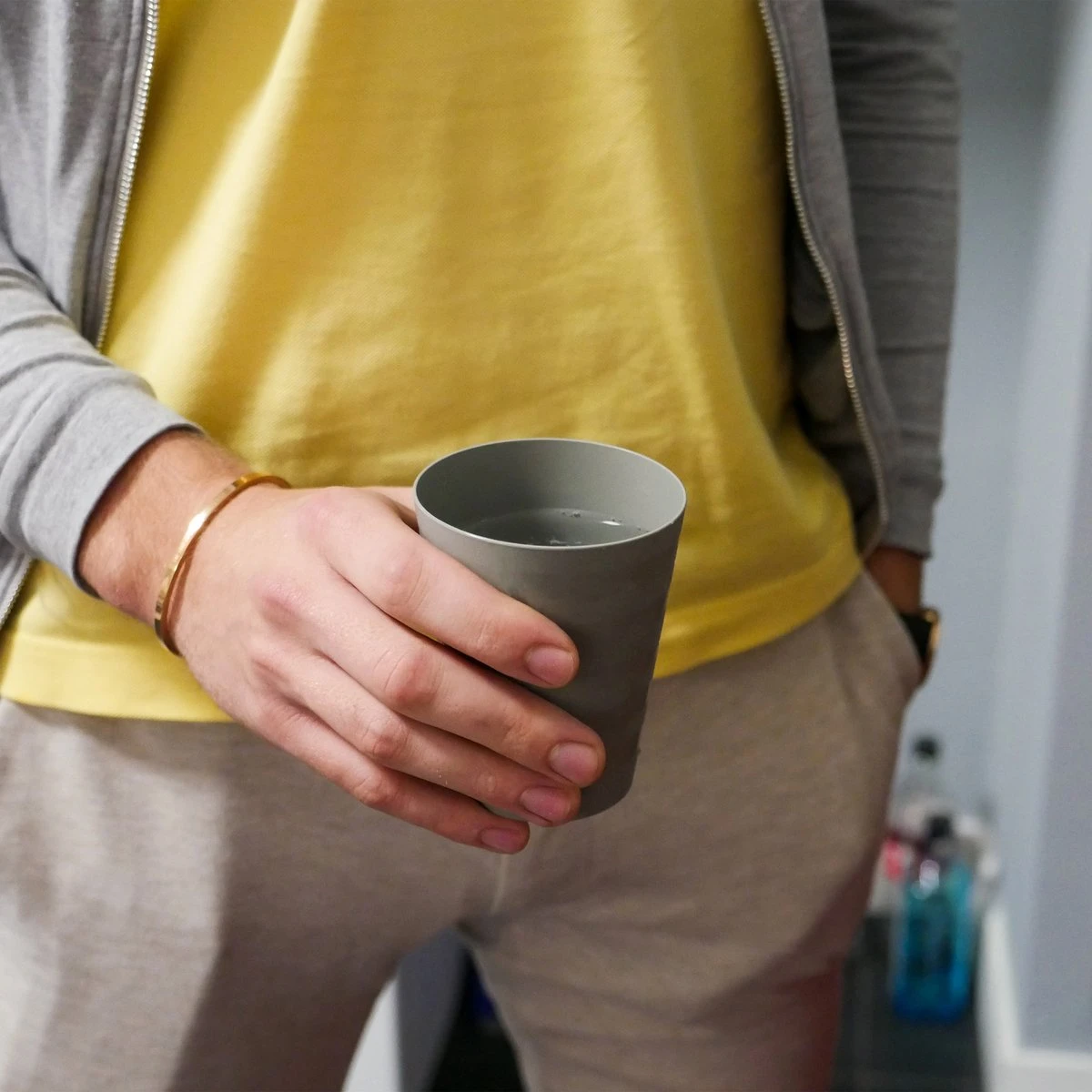 In Round Herbruikbare Plastic Drink Bekers – 10 Stuks – Grijs 6 In Round Herbruikbare Plastic Drink Bekers – 10 Stuks – Grijs - Afbeelding 6