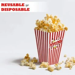 50 Duurzame Popcorn Bakjes (18x10cm) - Popcorn Zakjes Voor Filmavonden, Feestjes - Ook Geschickt Als Snoepbakje Of Feestzakje Voor Kinderen 13 50 Duurzame Popcorn Bakjes (18x10cm) - Popcorn Zakjes Voor Filmavonden, Feestjes - Ook Geschickt Als Snoepbakje Of Feestzakje Voor Kinderen -Keukengerei Verkoop 1200x1200 1411