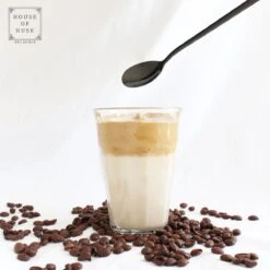 House Of Husk Latte Macchiato Lepels Set - Lange Theelepels - Koffielepels - Longdrinklepels - Sorbetlepels - Barlepel - RVS - 6 Stuks - 20CM - Zwart -Keukengerei Verkoop 1200x1200 147