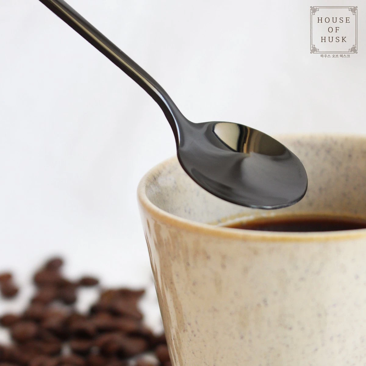 House Of Husk® Theelepels Set - Theelepeltjes - Koffielepels - Koffielepeltjes - RVS - 13cm - 12 Stuks - Zwart 3 House Of Husk® Theelepels Set - Theelepeltjes - Koffielepels - Koffielepeltjes - RVS - 13cm - 12 Stuks - Zwart - Afbeelding 3