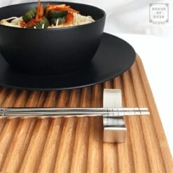 House Of Husk Chopsticks Set - Koreaanse Eetstokjes - Vaatwasserbestendig - RVS - 5 Paar - Zilver -Keukengerei Verkoop 1200x1200 23