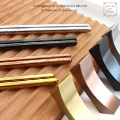 House Of Husk Chopsticks Set - Koreaanse Eetstokjes - Vaatwasserbestendig - RVS - 5 Paar - Zwart 14 House Of Husk Chopsticks Set - Koreaanse Eetstokjes - Vaatwasserbestendig - RVS - 5 Paar - Zwart -Keukengerei Verkoop 1200x1200 261