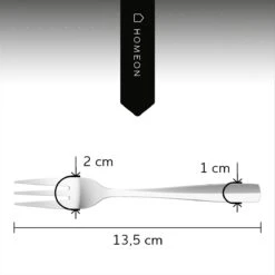 Gebaksvorkjes - Set Van 12 Taartvorkjes - Rvs - 13,5 Cm -Keukengerei Verkoop 1200x1200 269