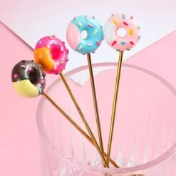 Gebaksvorkjes Donut Set Van 4 Taartvorkjes - Goud 9 Gebaksvorkjes Donut Set Van 4 Taartvorkjes - Goud -Keukengerei Verkoop 1200x1200 273