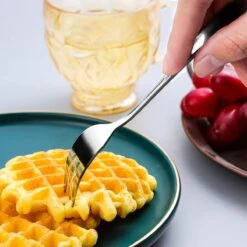 House Of Husk® Gebaksvorkjes - Dessertvorken - Taartvorkjes - Cocktailvorken - Klein Vorkjes - 12 Stuks - RVS - Zilver -Keukengerei Verkoop 1200x1200 285