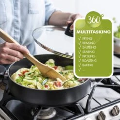 GreenPan Memphis Pannenset - 20-delig - Zwart - Inductie - PFAS-vrij -Keukengerei Verkoop 1200x1200 347