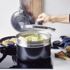 GreenPan Memphis Pannenset - 20-delig - Zwart - Inductie - PFAS-vrij -Keukengerei Verkoop 1200x1200 349