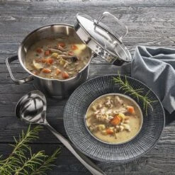 Sola Pannenset Diamond - 4 Delig - Ø 16,16,18,20 Cm - Zilver - RVS - Sandwichbodem -Keukengerei Verkoop 1200x1200 376