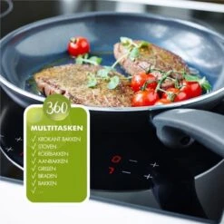 GreenPan Cambridge Koekenpan 26cm - Zwart - Inductie - PFAS-vrij -Keukengerei Verkoop 1200x1200 440